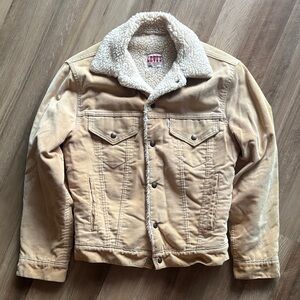 Levi's American Vintage Tan Sherpa Collar Jacket